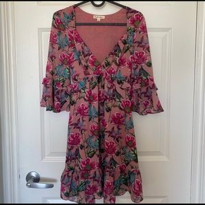 For love and lemons floral dress